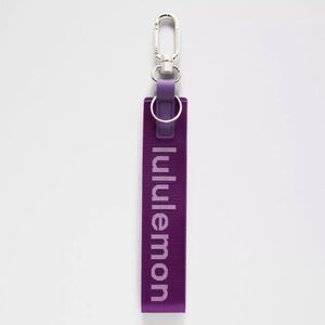 NWT Lululemon NEVER LOST KEYCHAIN - College Purple/White CGPU/WHT - OOS ONLINE!